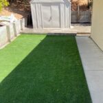 105 Top quality artificial turf keeps temperature down ideal for kids and pet friendly